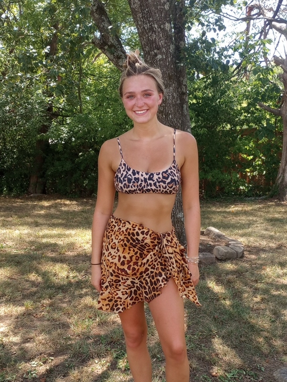 Ralph Lauren Leopard Print Swim Coverup